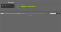 Desktop Screenshot of evacart.com